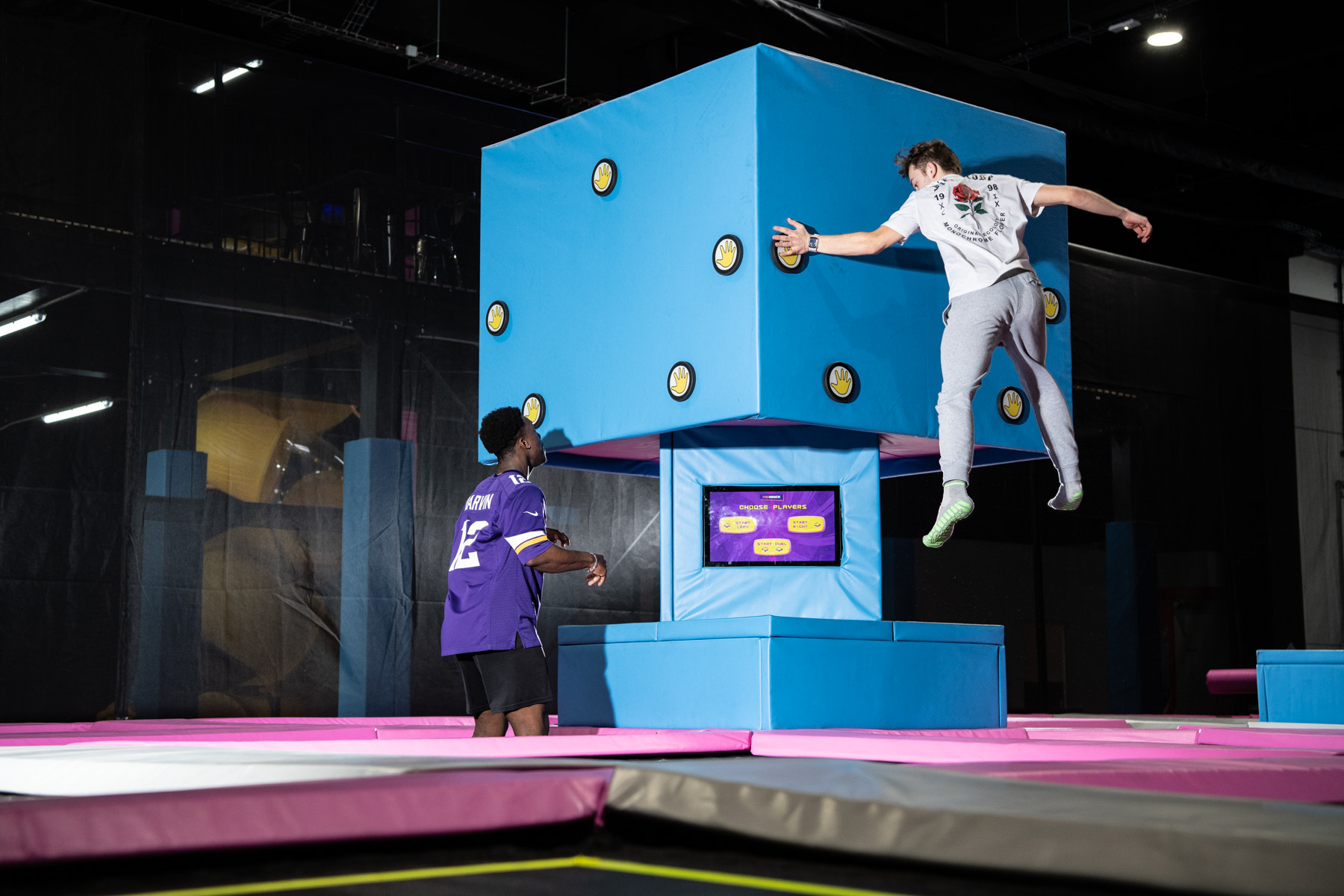 Tower Touch au trampoline park Urban Jump Romainville
